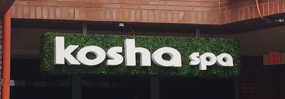 Channel Letters Los Angeles-Kosha Spa