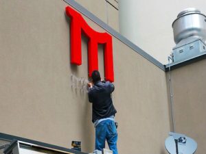 Sign Installation