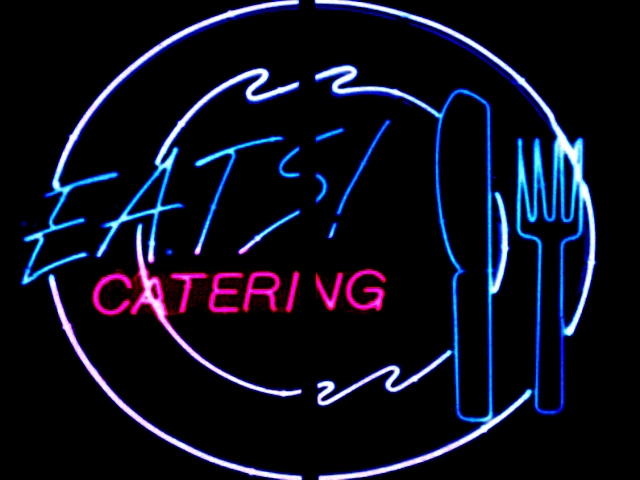 Interior Neon Sign Mounted On Wall