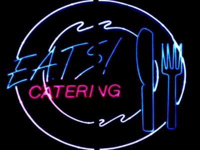 Interior Neon Sign Mounted On Wall
