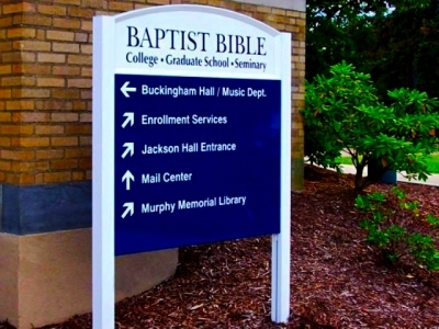 Aluminum Post & Panel Sign