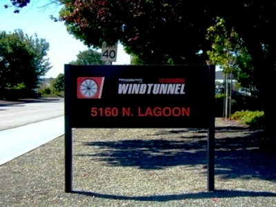 Aluminum Post & Panel Sign 